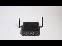 Bezwentylatorowy przemysłowy komputer PC Celeron J4125 N4000 RS485 Linux DDR4 8GB Mini Komputer
