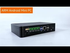 Dual LAN 4COM ARM RK3568 PC przemysłowy DDR4 8G EMMC 16G Android 11 Mini PC wbudowany