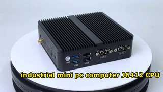 Komputer przemysłowy X30G Intel Celeron J6412 z podwójną siecią LAN i podwójnym portem COM