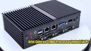 Komputer przemysłowy z procesorem Intel Celeron J1900 X26G i portem 7COM 2LAN
