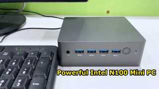 Intel N100 Procesor Dual LAN Mini PC Z Czterema USB DDR4 46 GB RAM Do Biura Domostwa