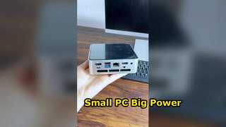 Minikomputer z procesorem AMD Ryzen R3 4300U i 1 portem Gigabit Ethernet RJ45 2 portami HD-MI 1 złączem typu C