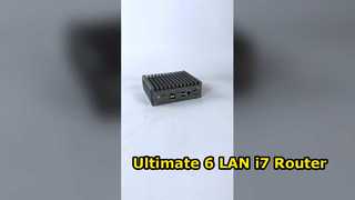 Miękki router Procesor Intel Celeron J6412 z 6 portami LAN 1 HD-MI 1 DP