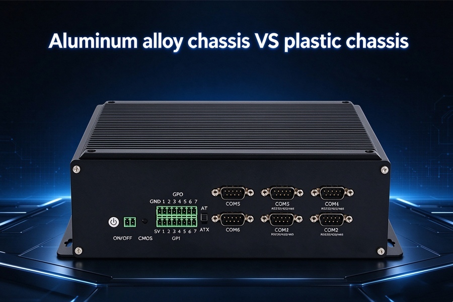 Najnowsze blogi firmy Aluminum alloy chassis VS plastic chassis: Differences in heat dissipation and shielding for industrial PCs