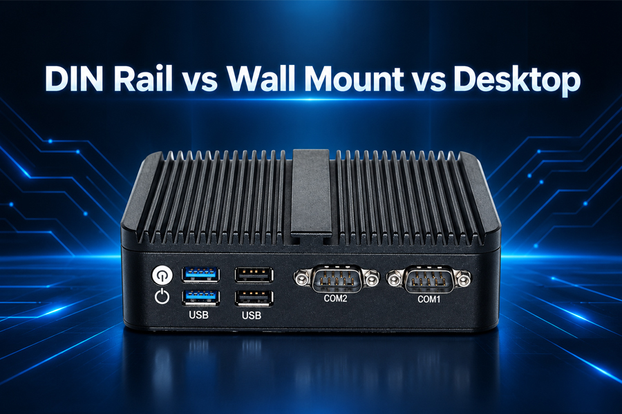 Najnowsze blogi firmy DIN Rail vs. Wall Mount vs. Desktop: Wybór odpowiedniego montażu dla Twojego przemysłowego mini PC