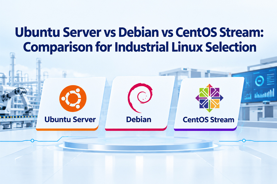 Najnowsze blogi firmy Ubuntu Server vs Debian vs CentOS Stream: Porównanie dla wyboru Industrial Linux