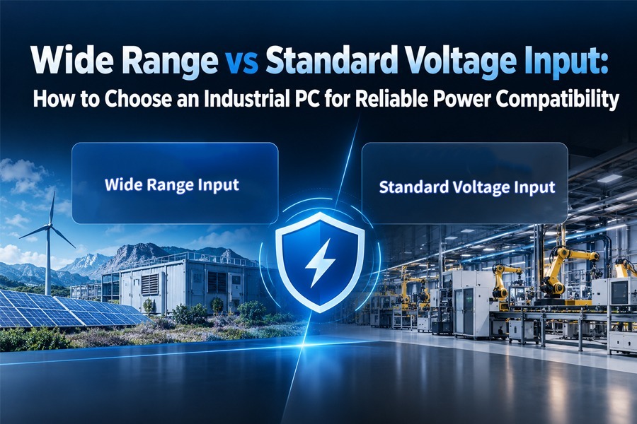 Najnowsze blogi firmy Wide Range vs Standard Voltage Input: How to Choose an Industrial PC for Reliable Power Compatibility