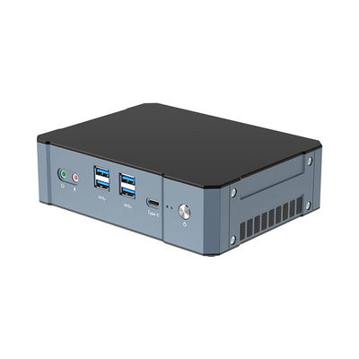 kupować DDR5 Home Office Mini PC z wentylatorem Dual LAN 4 ekran wyświetlacz 2 M.2 SSD Desktop online manufacture