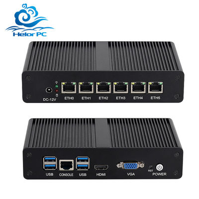 kupować Intel Pentium 4405U 6LAN RJ45 Router oprogramowania DDR4 z podwójnym wyświetlaczem online manufacture