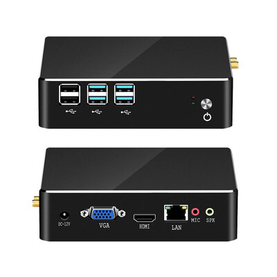 kupić Mini PC z procesorem Intel Core i3 7100U mSATA SSD DDR3L 16G RAM I wentylatorem chłodzącym produkcja online