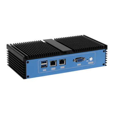 kupować Intel 3865U Celeron Mini PC Router With Eight Ethernet DDR4 16GB RAM Fanless Cooling online manufacture