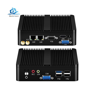 kupować Przemysłowy komputer bez wentylatora Mini Computer z Windows 10 / Linux Support Compact Aluminium Shell Design 133mm*125mm*40mm produkcja online