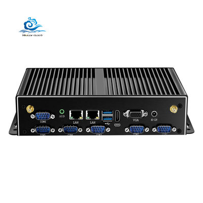 kupować Fanless Industrial PC with Intel Core i5-7200U 2 Gigabit NIC RS485 RJ45 Mini PC produkcja online