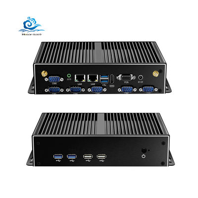 kupować Pen-tium 3805U Fanless Industrial PC z 6 portami USB i portami seryjnymi RS232 Kompaktny komputer wbudowany produkcja online