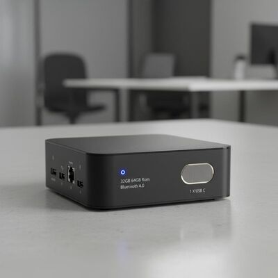 kupować Mini PC 32GB 64GB ROM z Bluetooth 4.0 i 1 portem USB C dla płynnej łączności produkcja online