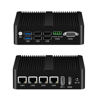 kupić Intel N100 Procesor Fanless Industrial Mini Computer Dual COM DDR4 RAM 4LAN produkcja online