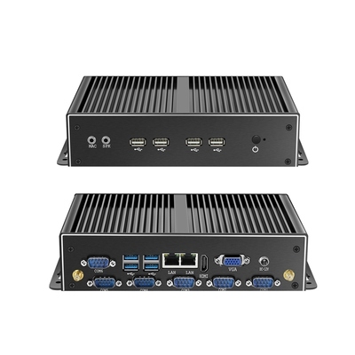 kupić HLY Bezwentylatorowy przemysłowy Mini PC z procesorem Intel Core i5 4200U, dwoma portami Gigabit Ethernet i RS232 produkcja online