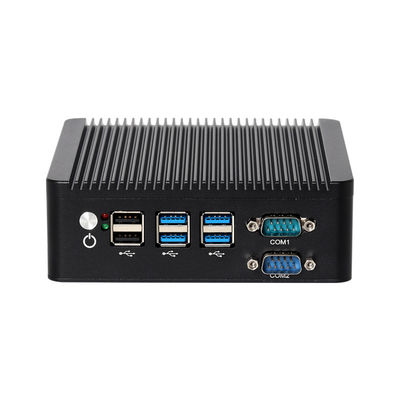 Intel N5100 DDR4 16G Industrial Mini PC Linux Dual LAN 4COM dla KIOSK Digital Signage