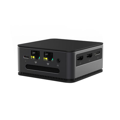 Intel Alder Lake N95 Intel Mini PC LPDDR5 12GB RAM z podwójnym LAN i 4K HD dla biura