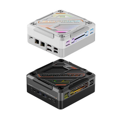 AMD Ryzen R7 7840HS Mini PC Dual LAN DDR5 64GB Gaming Mini PC Z Światłem