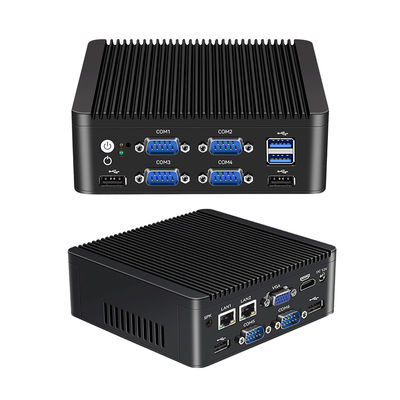 Intel Celeron J4125 Pentium N5000 Mini PC z DDR4 RAM i MSATA SSD Windows Linux