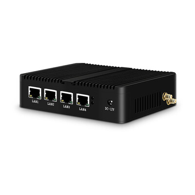 Intel J1900 Mini PC Firewall PFsense 4 Gigabit LAN Win10 Wspiera podwójny wyświetlacz