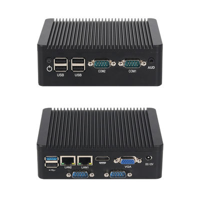 Dual LAN 4 COM Industrial Mini PC z procesorem Intel Celeron N2840 i DDR3L