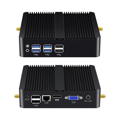 Intel Core Series Fanless Home Office Mini PC z portami DDR3L do 8G i 8USB