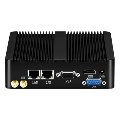 Dual LAN Dual COM Fanless Industrial PC z procesorami Intel Celeron N Series