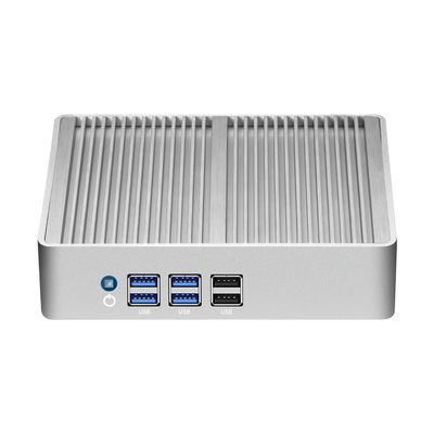 Intel Core Fanless Mini PC z DDR3 RAM do 8 GB i 8 interfejsów USB dla domu