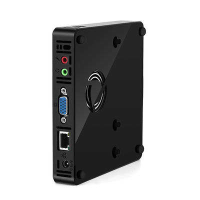Intel Pentium 2117U Black Mini Computer z pamięcią RAM DDR3 i aluminiowym podwoziem