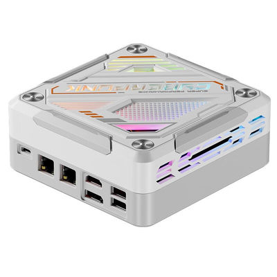 Komputer do gier AMD z podwójnym 2.5G Ethernetem z M2 SSD i WiFi obsługuje wyświetlacz 4K HD