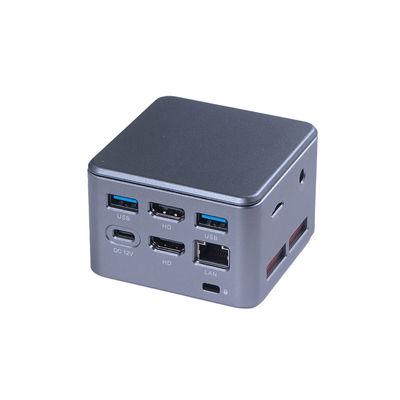 Intel Celeron N5105 Mini PC Przenośny PC do gier LPDDR4x 16GB z pojedynczą siecią LAN Dual HDMI