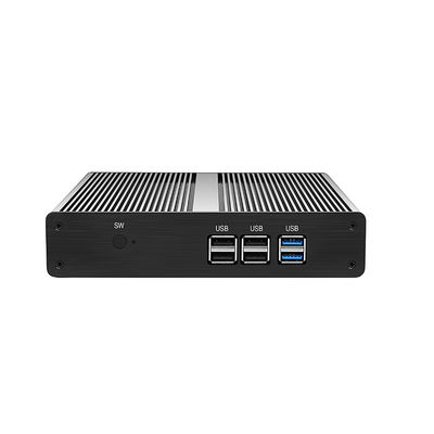 Procesor Intel Celeron Mini Komputer Z Czarnym Podwoziem DDR3 8GB RAM Dla Domów