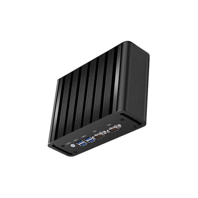 2LAN 2COM bezwietrzny PC przemysłowy Intel Core i5 Procesor Komputer z podwoziem z aluminium