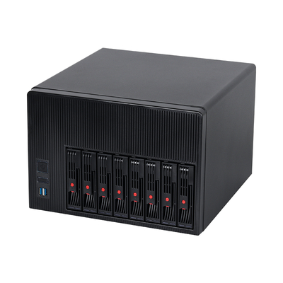 NAS Server N150 8-Bay Host Interface Nas Sieć Załączona Obudowa pamięci