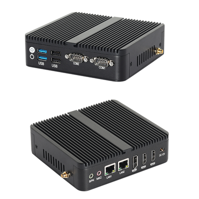 Procesor Intel Celeron J6412 z DDR4 16GB RAM i 2 HD Industrial Fanless PC