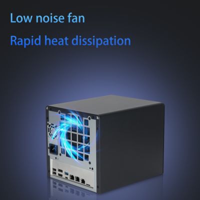 Serwer NAS N100 6-Bay Interfejs hosta Obudowa NAS Sieciowa Pamięć Masowa