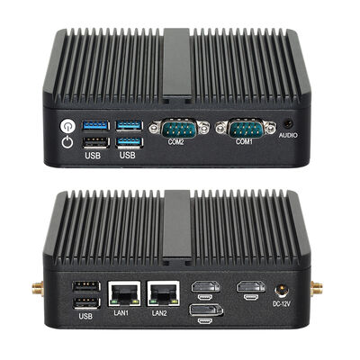 Industrial Pc N150 Processor 2 Realtek 8111H Gigabit Ethernet Port 2 COM 1 DP 2 HD-MI 3 USB2.0 3 USB3.0 DDR4 Mini Computer