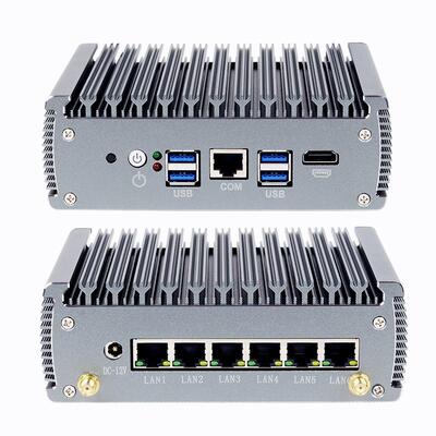 Miękki router z procesorem Intel Core i7 1185G7 i 6 portami LAN 4 portami USB 3.1