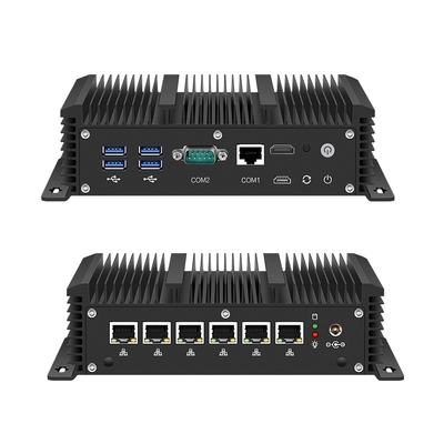 Procesor Intel Core i5 8279U Miękki router 6 LAN 1 RS232 COM 1 RJ45 COM