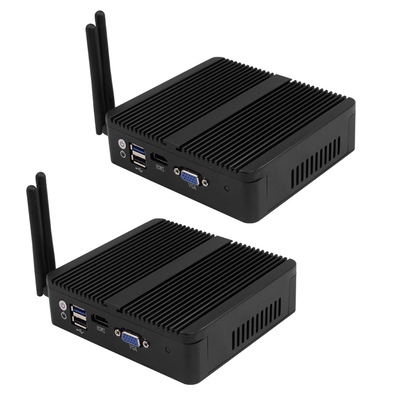 Intel J1900 Mini PC Firewall PFsense 4 Gigabit LAN Win10 Wspiera podwójny wyświetlacz